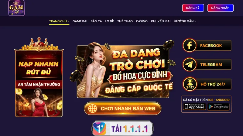 Những thông tin chung về cổng game Gamvip Những thông tin chung về cổng game Gamvip